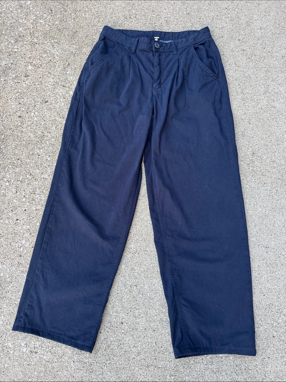 Free People Black Denim Pants Size 2